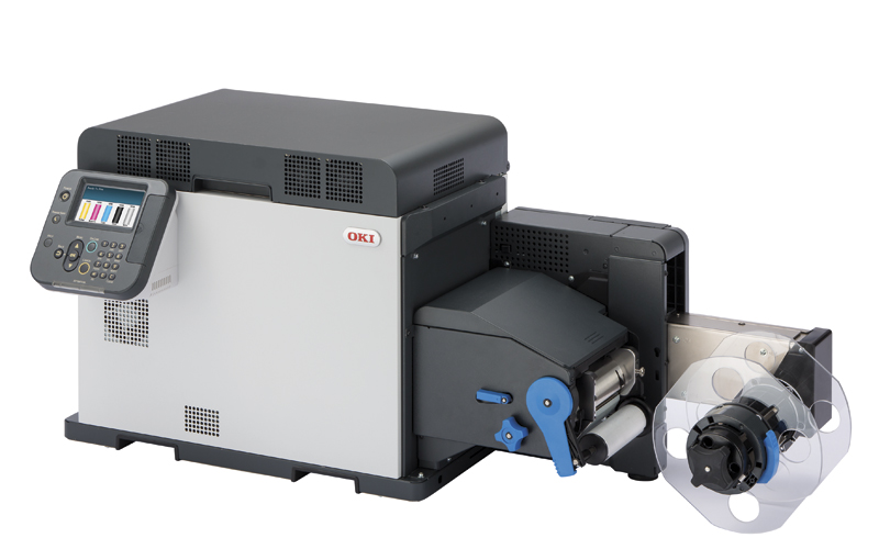 Farb-Etikettendrucker OKI Pro1050